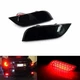 2x Smoke Bumper Reflector LED Stop Brake Light For Subaru Impreza WRX STI Legacy