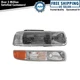 Headlight Lamp & Parking Light Passenger RH Kit Set for Chevy Pickup Truck SUV