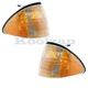 For 87-93 Mustang Park Corner Light Turn Signal Marker Lamp Right Left  Set PAIR