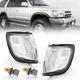 Clear Lens Front Corner Signal Light Set for 1999-2002 Toyota 4 Runner