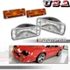 4x Bumper Turn Signal / Side Marker Light Housing Set For Chevy Camaro 1985-1992