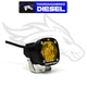 Baja Designs 380015 S1 Amber Wide Cornering LED Light w/ Mounting Bracket Single