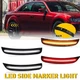 4PC For 2015-2023 Chrysler 300 300C 300S Front Rear LED Bumper Side Marker Light 4PC For 2015-2023 Chrysler 300 300C 300S Front Rear LED Bumper Side Marker Light