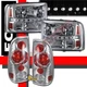 99-04 Ford F250 F350 SuperDuty Pickup LED Facelift Headlights + Tail Lights 
