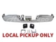 Rear Bumper Chrome Face Bar License Light For Dodge Ram 1500 09-18 w/o Sensor Rear Bumper Chrome Face Bar License Light For Dodge Ram 1500 09-18 w/o Sensor