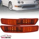 Amber Bumper Lights Fits 1998-2001 Acura Integra Parking Signal Lamps Left+Right