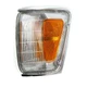 For 1989-1991 Pickup Front Left Corner Lights Amber & Clear Plastic Q