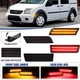 For 2010-2013 Ford Transit Connect 2PCS Front Rear Bumper LED Side Marker Lights