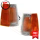 Corner Light MA2551101 MA2550101 Set of 2 Left Right for 90-93 Mazda B2200 LE-5