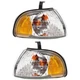 Turn Signal Light For 97-99 Subaru Legacy Plastic Lens Left & Right Set of 2