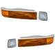Turn Signal Light Corner Side Marker Park Lamp Front Driver & Passenger for Ford