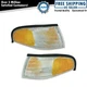 Corner Marker Light Set Driver & Passenger Side Fits 1994-1998 Ford Mustang