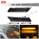 Smoked Sequential LED Side Marker Lights For Porsche 987 Cayman Boxster 911 997
