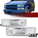 For 1995-2005 Chevy Astro/GMC Safari Chrome Turn Signal Parking Bumper Lights ks