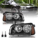 FOR 2006-2010 DODGE CHARGER HEADLAMPS PAIR HALOGEN HEADLAMPS LH+RH HEADLIGHTS