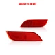 Bumper Reflector Set For 13-15 Subaru XV Crosstrek 08-16 Impreza Rear Red 2-20x