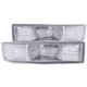 Anzo 511027 Parking & Turn Signal Lights Chrome Clear for 95-05 Chevrolet As