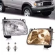 Clear Headlights Headlamps Left & Right For Toyota Tacoma 2001 2002 2003 2004