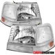 Fit 1998 1999 2000 Ford Ranger LED Strip Headlights+Bumper Corner Signal Parking
