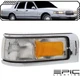 1995-1997 LINCOLN TOWN CAR Corner Marker Signal Light - Left Driver Side LH