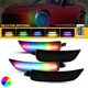 4X RGB LED Side Marker Lights For Mazda Miata MX5 16-22 Replaces OE NA1J-51-5F0B
