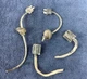 68 69 70 71 72 73 Mercedes W115 Front Headlight Turn Signal Lamp Plugs