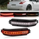 Pair Smoke Tail Light 4-in-1 w/ LED Turn Signal Sequential For Nissan 350Z 03-09