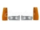 Bundle FOR 84-96 Jeep Cherokee Side Marker Light Park Signal Light 4Pcs
