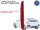 Rear Reflector for 2016-2021 Honda Civic Si Type R Driver Left Side 33555TDJJ01