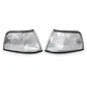 CHROM Corner Lamp Light LH RH Pair For HONDA 1988-1989 3DR Civic EF9 ED 4th