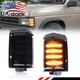 2X Smoked Amber LED Corner Marker Lights For 88-95 Nissan Pathfinder & 88-89 D21