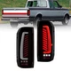 LED Rear Tail Lights Lamps For 1989-1996 Ford F150  F250 F350 Bronco Smoked