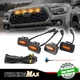 4pcs Raptor Style LED Grille Lights For 2020-2022 Toyota Tacoma TRD Sport Pro