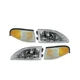 New Lighting Kit Fits 1994-1998 Ford Mustang Plastic 4Pc