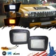 Brand New Clear Lens Front Bumper Parking Signal Lights 2X For 2003-09 Hummer H2
