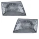 For 98-00 Mazda Pickup Truck Headlight Headlamp Head Light Lamp w/Bulb PAIR SET
