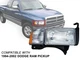 Fits Headlight with Corner 1994 - 2002 Dodge Ram 1500 2500 3500 Passenger Side