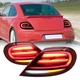 Pair LED Tail Lights For 2012-16 Volkswagen Beetle Convertible Sequential Turn