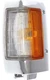 For 1990-1994 D21 Corner Light Front, Left Amber & Clear Plastic NI2550107
