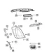 Genuine Mopar Side Marker Lamp Right 5182424AB