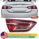 For 2019-2021 Chevy Malibu Rear Inner Tail Light Brake Lamp LED Left Driver Side For 2019-2021 Chevy Malibu Rear Inner Tail Light Brake Lamp LED Left Driver Side