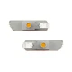 NEW TURN SIGNAL LIGHT PAIR FITS VOLKSWAGEN JETTA 1999-2005 1JM-945-072 VW2550104