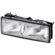 Headlight For 87 88 89 90 Chevrolet Caprice Left Clear Lens With Bulb