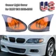 Turn Signal Lights Corner Light Pair LH+RH For BMW E46 3-SERIES Sedan 2002-2005