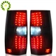 LH+RH LED TAIL LIGHTS FOR 07-14 CHEVY SUBURBAN 1500 TAHOE 07-13 SUBURBAN 2500