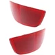 Rear Bumper Reflectors Set For 2011-2019 Ford Fiesta Hatchback