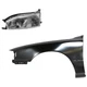 Headlight + Fender Set Halogen For 1992-1994 Toyota Camry