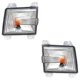 Pair Of Front Turn Signal Lights 2017-2020 Honda Ridgeline RT 3.5L 33350T6ZA11
