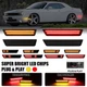 4PCS Front Rear Bumper Fender LED Side Marker Lights For 08-14 Dodge Challenger 4PCS Front Rear Bumper Fender LED Side Marker Lights For 08-14 Dodge Challenger