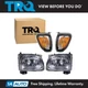Headlights & Corner Light Lamp Chrome Trim Kit Set of 4 for 01-04 Toyota Tacoma